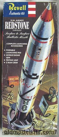 Revell 1/110 US Army Redstone Rocket, H1832-79 plastic model kit